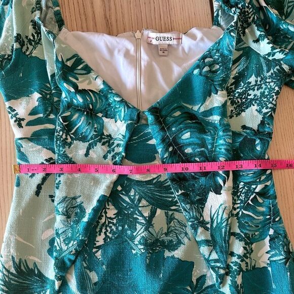 Guess Junglescape long sleeve mini dress - M - Picture 9 of 9